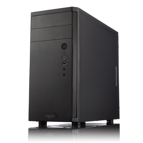 Fractal Design Fractal Design | CORE 1100 | Black | Micro ATX | Zasilacz w zestawie Nie | ATX PSU, do 185 mm, jeśli zamontowany jest napęd opty