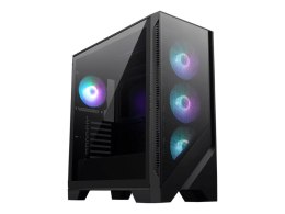 MSI MSI PC Case | MAG FORGE 321R AIRFLOW | Side window | Black | Mid-Tower | Power supply included No | ATX
