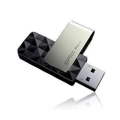 Silicon Power Pamięć masowa Silicon Power Blaze B30 64 GB USB 3.0 Czarny