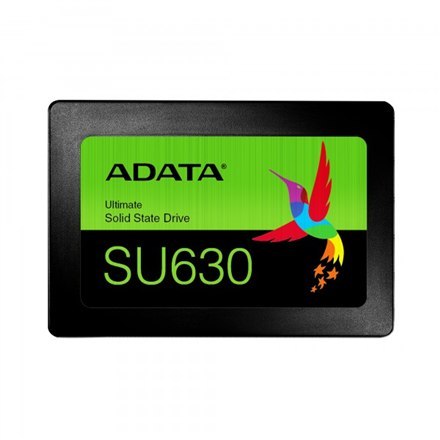 ADATA ADATA | Ultimate SU630 3D NAND SSD | 960 GB | Format SSD 2.5" | Interfejs SSD SATA | Prędkość odczytu 520 MB/s | Prędkość zapisu