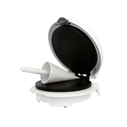 Adler Adler | AD 3038 | Gofrownica | 1500 W | Ilość ciasta 1 | Rożek lodowy | Biały