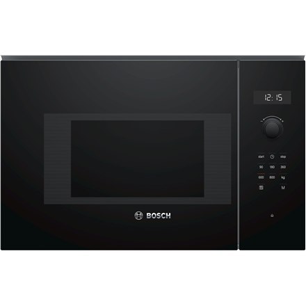 Bosch Bosch | BFL524MB0 | Kuchenka mikrofalowa | Do zabudowy | 20 L | 800 W | Czarny