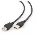 Cablexpert Cablexpert | Przedłużacz USB | Męski | 4-pinowy USB Typ A | Żeński | Czarny | 4-pinowy USB Typ A | 1,8 m