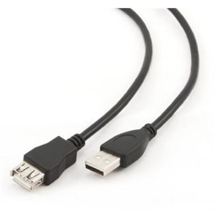 Cablexpert Cablexpert | Przedłużacz USB | Męski | 4-pinowy USB Typ A | Żeński | Czarny | 4-pinowy USB Typ A | 1,8 m