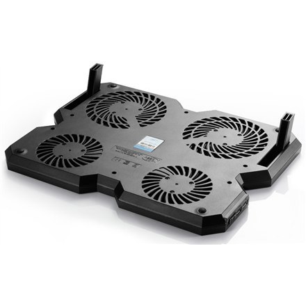 Deepcool Deepcool | Multicore x6 | Notebook cooler up to 15.6" | Black | 380X295X24mm mm | 900g g