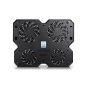 Deepcool Deepcool | Multicore x6 | Notebook cooler up to 15.6" | Black | 380X295X24mm mm | 900g g