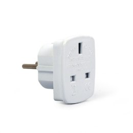 Gembird Gembird | Zasilacz sieciowy, gniazdo UK na wtyczkę EU Schuko, 7,5 A | Adapter podróżny