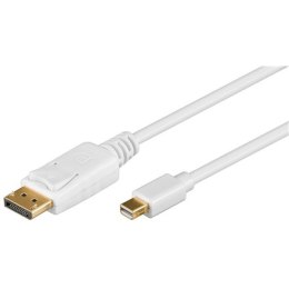 Goobay Goobay | Kabel DisplayPort | Męski | Mini DisplayPort | Męski | 20 pin DisplayPort | 2 m | Biały