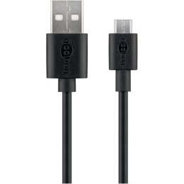Goobay Goobay | Męski | 4-pinowy USB typu A | Męski | 5-pinowy Micro-USB typu B | 1 m