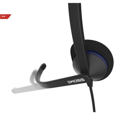 Koss Koss | CS200 USB | Słuchawki | Przewodowe | Nauszne | Z mikrofonem | Czarne