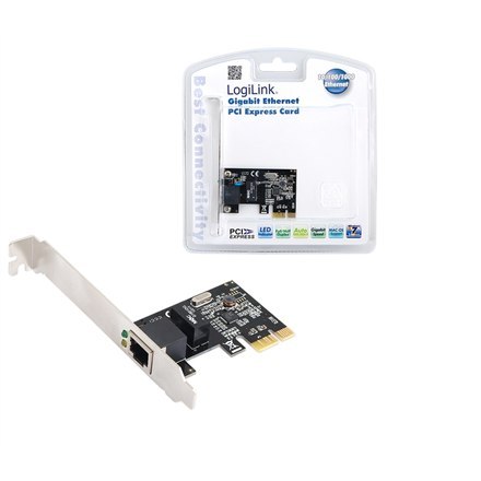 Logilink Logilink | Karta sieciowa | Ethernet | Fast Ethernet | Gigabit Ethernet | PCI Express x1