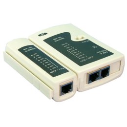 Logilink Logilink | Tester kabli RJ11, RJ12 i RJ45 z jednostką zdalną
