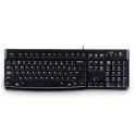 Logitech Logitech | K120 | Standardowa | Przewodowa | PL/LT | 1,5 m | Czarna | Port USB | Litewska | 55 g