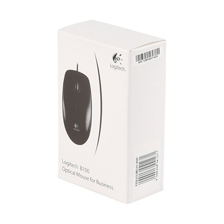 Logitech Logitech | Myszka | B100 | Przewodowa | Czarna