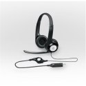 Logitech Logitech | Zestaw słuchawkowy do komputera | H390 | Wbudowany mikrofon | USB typu A | Czarny