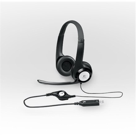 Logitech Logitech | Zestaw słuchawkowy do komputera | H390 | Wbudowany mikrofon | USB typu A | Czarny