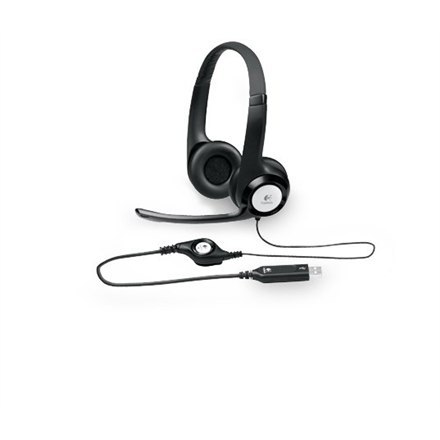 Logitech Logitech | Zestaw słuchawkowy do komputera | H390 | Wbudowany mikrofon | USB typu A | Czarny