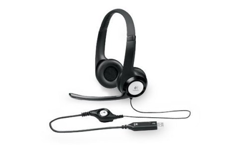 Logitech Logitech | Zestaw słuchawkowy do komputera | H390 | Wbudowany mikrofon | USB typu A | Czarny