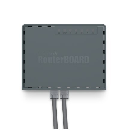 MikroTik Mikrotik Wired Ethernet Router RB760iGS, hEX S, Dual Core 880MHz CPU, 256MB RAM, 16 MB (MicroSD), 5xGigabit LAN, 1xSFP, USB, IPs