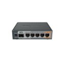 MikroTik Mikrotik Wired Ethernet Router RB760iGS, hEX S, Dual Core 880MHz CPU, 256MB RAM, 16 MB (MicroSD), 5xGigabit LAN, 1xSFP, USB, IPs