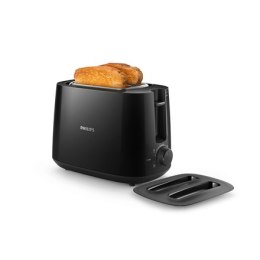 Philips Philips | HD2582/90 | Toster| Moc 900 W | Liczba gniazd 2 | Materiał obudowy Plastik | Czarny