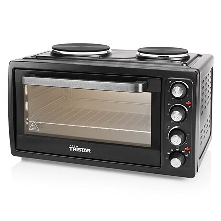 Tristar Tristar | Zintegrowany zegar | Mini piekarnik elektryczny | OV-1443 | 38 L | Blat | 3100 W | Czarny