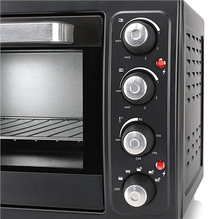 Tristar Tristar | Zintegrowany zegar | Mini piekarnik elektryczny | OV-1443 | 38 L | Blat | 3100 W | Czarny