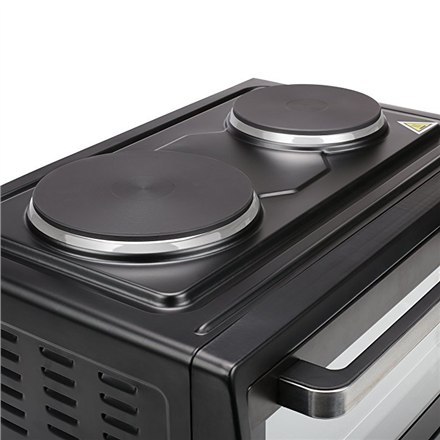 Tristar Tristar | Zintegrowany zegar | Mini piekarnik elektryczny | OV-1443 | 38 L | Blat | 3100 W | Czarny