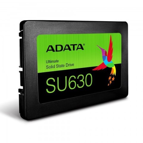 ADATA ADATA | Ultimate SU630 3D NAND SSD | 960 GB | Format SSD 2.5" | Interfejs SSD SATA | Prędkość odczytu 520 MB/s | Prędkość zapisu