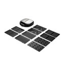 Adler Adler | AD 3040 | Opiekacz do kanapek | 1200 W | Liczba talerzy 5 | Liczba ciastek 2 | Powłoka ceramiczna | Czarny