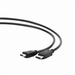 Cablexpert Cablexpert | CC-DP-HDMI-1M | Męski | 19 pin HDMI Typ A | Męski | 20 pin DisplayPort | 1 m