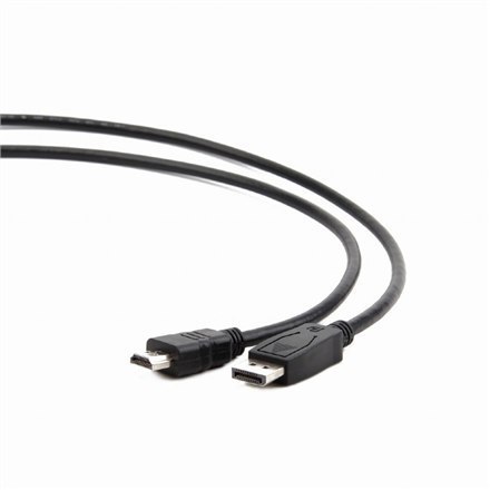 Cablexpert Cablexpert | CC-DP-HDMI-1M | Męski | 19 pin HDMI Typ A | Męski | 20 pin DisplayPort | 1 m
