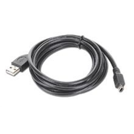 Cablexpert Cablexpert | Kabel USB | Męski | Mini-USB Typ B | Męski | Czarny | 4-pinowy USB Typ A | 1,8 m