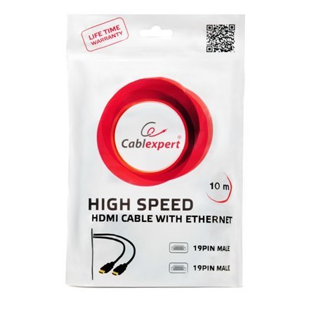 Cablexpert Cablexpert | Męski | 19 pin HDMI typ A | Męski | 19 pin HDMI typ A | 10 m