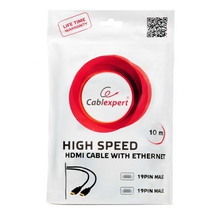 Cablexpert Cablexpert | Męski | 19 pin HDMI typ A | Męski | 19 pin HDMI typ A | 10 m