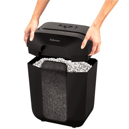 Fellowes Fellowes Powershred | LX41 | Mini-cięcie | Niszczarka | P-4 | Karty kredytowe | Zszywki | Spinacze | Papier | 17 litrów