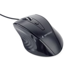 Gembird Gembird | Mysz | USB | MUS-4B-02 | Standardowa | Przewodowa | Czarna