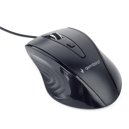 Gembird Gembird | Mysz | USB | MUS-4B-02 | Standardowa | Przewodowa | Czarna