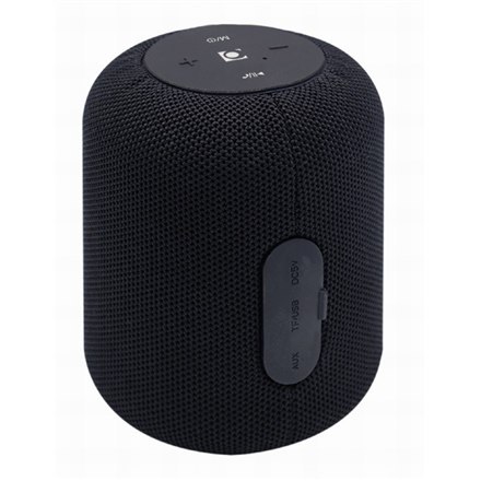 Gembird GEMBIRD PRZENOŚNY GŁOŚNIK BLUETOOTH SPK-BT-15-BK RMS 5W, WBUDOWANY MIKROFON, KOLOR CZARNY, USB, AUX, MICROSD