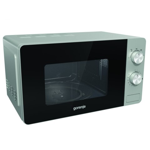 Gorenje Gorenje | MO17E1S | Kuchenka mikrofalowa | Wolnostojąca | 17 L | 700 W | Srebrna