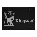 Kingston Kingston | KC600 | 512 GB | Format dysku SSD 2,5" | Interfejs SSD SATA | Prędkość odczytu 550 MB/s | Prędkość zapisu 520 MB/s