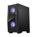 MSI MSI MAG FORGE 100M Obudowa PC, Mid-Tower, USB 3.2, Czarny MSI | MAG FORGE 100M | Czarny | ATX | Zasilacz w zestawie Nie