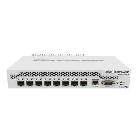 MikroTik MikroTik | Switch | CRS309-1G-8S+IN | Web managed | Desktop | Porty 1 Gbps (RJ-45) ilość 1 | Porty SFP+ ilość 8