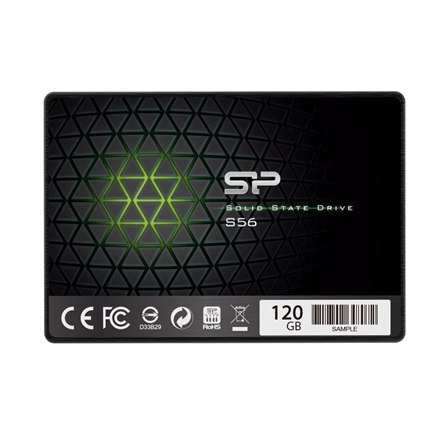 Silicon Power Silicon Power | S56 | 120 GB | Format SSD 2,5" | Interfejs SSD SATA | Prędkość odczytu 460 MB/s | Prędkość zapisu 360 MB/s
