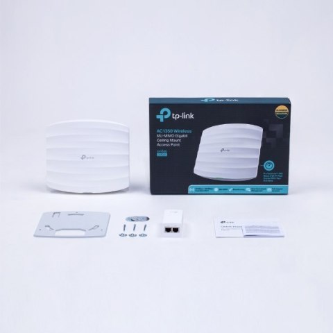 TP-LINK TP-LINK | EAP225 | Punkt dostępowy | 802.11ac | 2.4GHz/5GHz | 450+867 Mbit/s | 10/100/1000 Mbit/s | Porty Ethernet LAN (RJ-45) 1