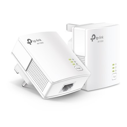 TP-LINK TP-LINK | Gigabit Powerline Starter Kit | TL-PA7017 KIT | 10/100/1000 Mbit/s | Porty Ethernet LAN (RJ-45) 1 | Brak Wi-Fi | Prędk