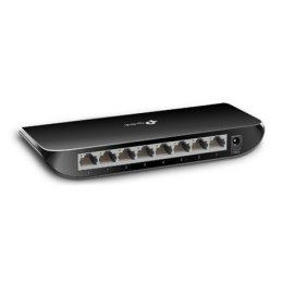 TP-LINK TP-LINK | Przełącznik | TL-SG1008D | Niezarządzalny | Desktop | 1 Gb/s (RJ-45) ilość portów 8 | Typ zasilania Zewnętrzny | 36 mi
