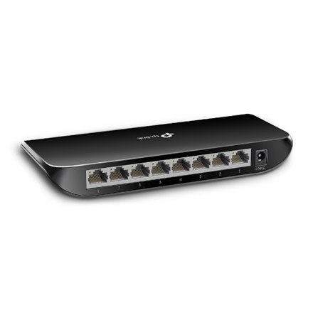 TP-LINK TP-LINK | Przełącznik | TL-SG1008D | Niezarządzalny | Desktop | 1 Gb/s (RJ-45) ilość portów 8 | Typ zasilania Zewnętrzny | 36 mi