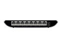 TP-LINK TP-LINK | Przełącznik | TL-SG1008D | Niezarządzalny | Desktop | 1 Gb/s (RJ-45) ilość portów 8 | Typ zasilania Zewnętrzny | 36 mi