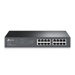 TP-LINK TP-LINK | Przełącznik | TL-SG1016PE | Zarządzalny przez sieć | Biurkowy/do montażu w szafie | Ilość portów 1 Gb/s (RJ-45) 16 | I